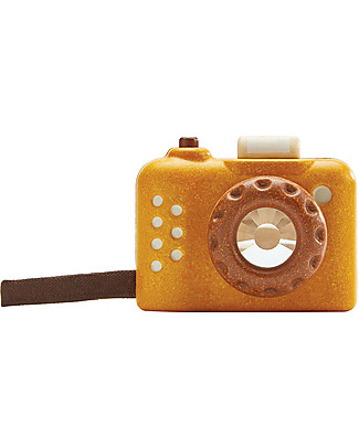 PlanToys La Mia Prima Macchina Fotografica con Lente Caleidoscopio - Ecologica e Divertente Giochi Per Inventare Storie