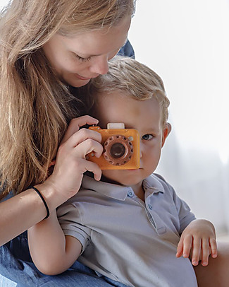 PlanToys La Mia Prima Macchina Fotografica con Lente Caleidoscopio - Ecologica e Divertente Giochi Per Inventare Storie