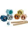 PlanToys L'alveare Bee Hive - Colori Pastello - Educativo e Divertente Giochi Montessoriani