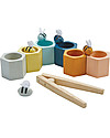 PlanToys L'alveare Bee Hive - Colori Pastello - Educativo e Divertente Giochi Montessoriani