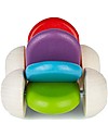 PlanToys Macchinina in Legno Colori Vividi e Sonaglio - Eco-friendly e Divertente! Macchine e Trenini  in Legno
