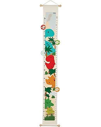 PlanToys Misuratore di Altezza - Dinosauri - 160 cm! Decorazioni