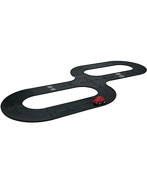 PlanToys Pista da Corsa Standard - Diverte e sviluppa la fantasia Macchine e Trenini  in Legno