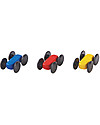 PlanToys Pista per Macchinine in Legno - Veicoli Inclusi! Macchine e Trenini  in Legno