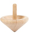 PlanToys Quattro Trottole in Legno - Divertenti ed Eco-Friendly Giochi Creativi