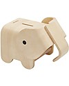 PlanToys Salvadanaio in Legno Elefante Portamonete