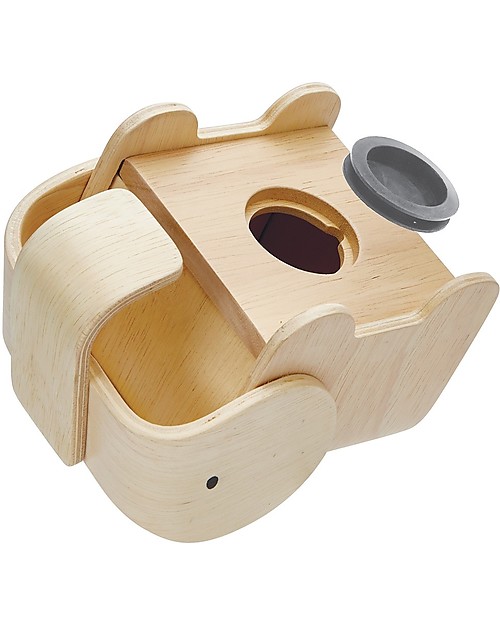 PlanToys Salvadanaio in Legno Elefante Portamonete