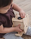 PlanToys Salvadanaio in Legno Elefante Portamonete