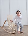 PlanToys Sedia a Dondolo Bimbi in Legno, 3-8 anni - Design ed ecologia! Sedie a Dondolo