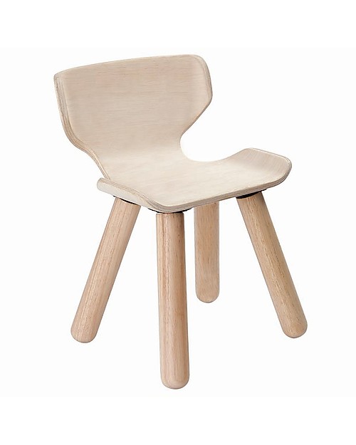 PlanToys Sedia Bimbi in Legno, 3-6 anni - Design ed ecologia! Sedie