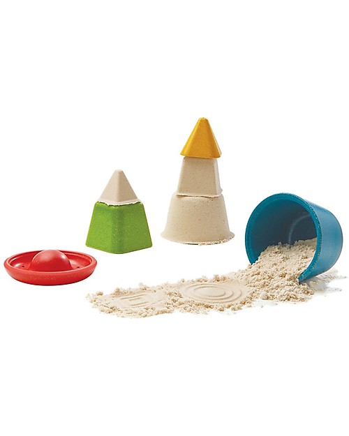 PlanToys Set da Spiaggia: 4 Formine Differenti! Giochi da Spiaggia