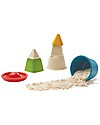 PlanToys Set da Spiaggia: 4 Formine Differenti! Giochi da Spiaggia