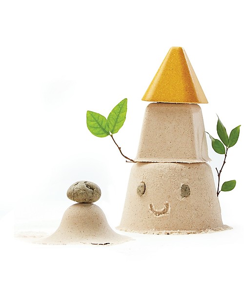 PlanToys Set da Spiaggia: 4 Formine Differenti! Giochi da Spiaggia