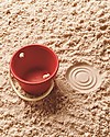 PlanToys Set da Spiaggia: Secchiello, Paletta e Rastrello - Materiale 100% Sostenibile Giochi da Spiaggia