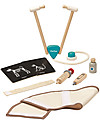 PlanToys Set Gioco in Legno Borsa del Veterinario Far finta di