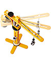 PlanToys Set Gioco in Legno Gru - Diverte e stimola la fantasia Attrezzi in Legno