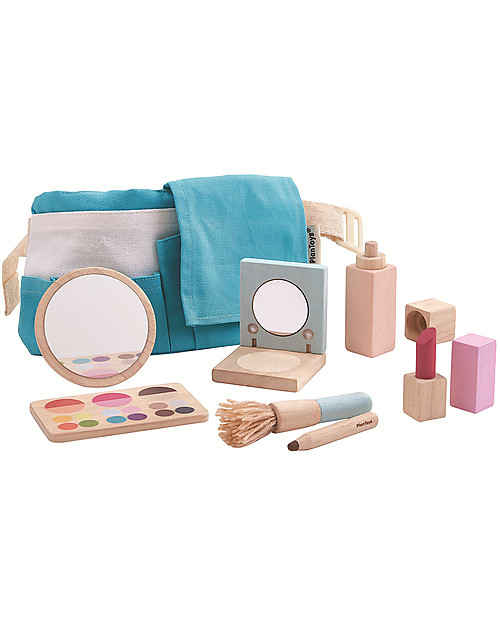 PlanToys Set Gioco in Legno Make Up - Per Piccoli Artisti! Far finta di