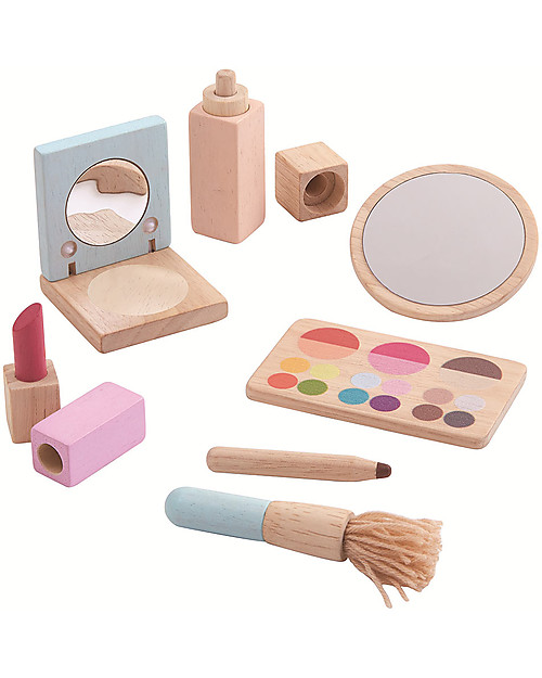 PlanToys Set Gioco in Legno Make Up - Per Piccoli Artisti! Far finta di