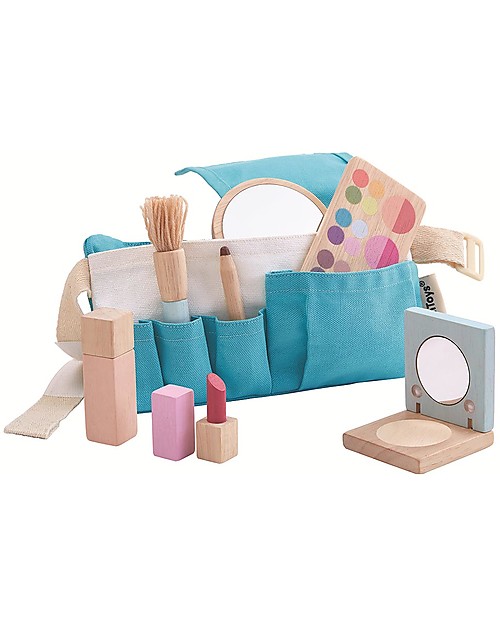 PlanToys Set Gioco in Legno Make Up - Per Piccoli Artisti! Far finta di