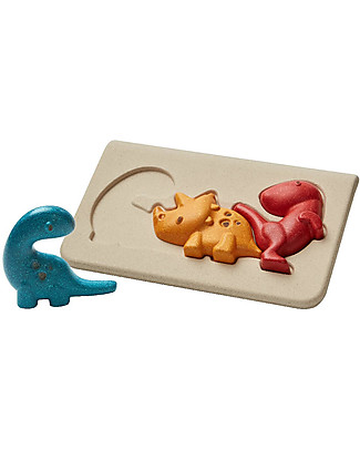 PlanToys Set Gioco in Legno Puzzle - Divertente ed ecologico! Incastri in Legno