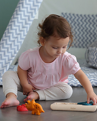 PlanToys Set Gioco in Legno Puzzle - Divertente ed ecologico! Incastri in Legno