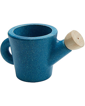 PlanToys Set per il Giardinaggio - Paletta + Rastrello + Vaso + Annaffiatoio Giochi da Giardinaggio