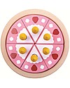 PlanToys Set Torta in Legno - Ecologico e Divertente! Cibo Giocattolo