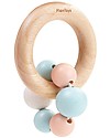 PlanToys Sonaglio in Legno con Perline colorate - Ecologico Sonagli di Legno