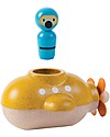PlanToys Sottomarino in Legno - Ecologico e divertente! Giochi da Spiaggia