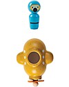 PlanToys Sottomarino in Legno - Ecologico e divertente! Giochi da Spiaggia