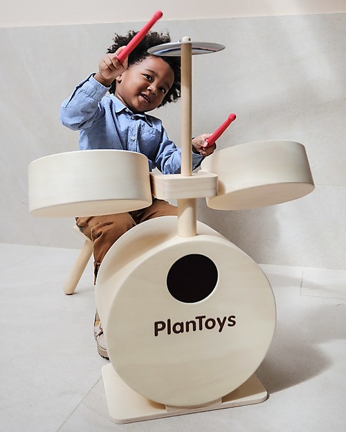 PlanToys Strumento Musicale Gioco Batteria - Impara la musica