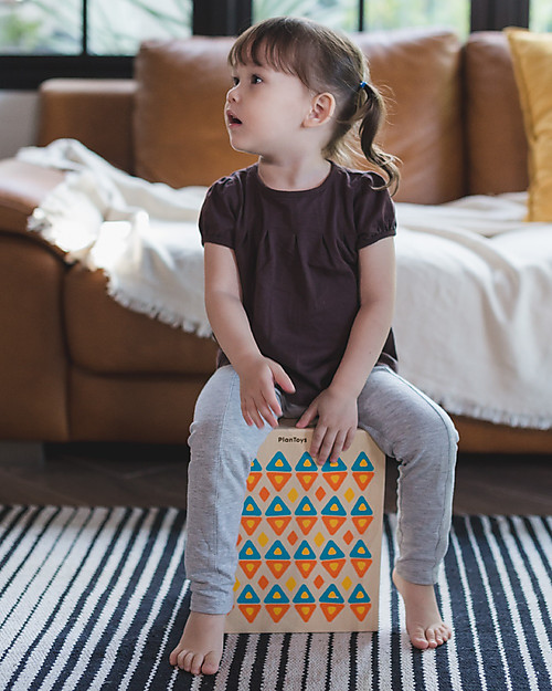 PlanToys Strumento Musicale Gioco Cajon - Avvicina alla musica in modo divertente! Strumenti Musicali