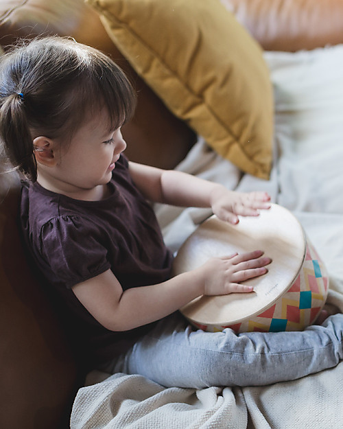 PlanToys Strumento Musicale Gioco Tamburo Cajon - Avvicina alla musica in  modo divertente! unisex (bambini)