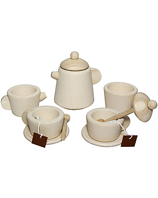 PlanToys Wooden Toy Tea Set Toy Kitchens & Play Food