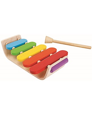 PlanToys Xilofono Ovale - Coloratissimo e divertente! Strumenti Musicali