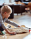 Play&Go Mini Sacco Portagiochi e Tappeto 2 in 1 in cotone - Macchine Tappeti Porta Gioco