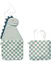 Play&Go Organizer da Parete e Borsa Tote - Dino Portaoggetti da Muro
