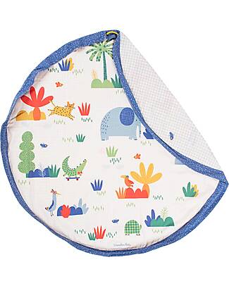 Play&Go Portable 2 in 1 Storage Bag & Playmat - Moulin roty Toupities Storage Bag and Playmat
