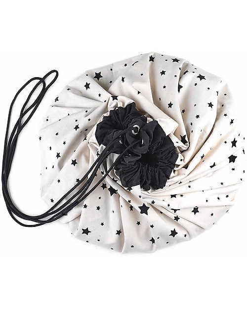 Play&Go Sacco Portagiochi e Tappeto 2 in 1 Double cotone - Mondo Tappeti Porta Gioco