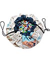 Play&Go Sacco Portagiochi e Tappeto 2 in 1 Double cotone - Pista per le Macchine Tappeti Porta Gioco