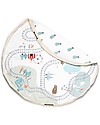 Play&Go Sacco Portagiochi e Tappeto 2 in 1 Double cotone - Treno e Orsetti Contenitori Porta Giochi