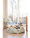 Play&Go Sacco Portagiochi e Tappeto 2 in 1 in cotone - Diamanti Azzurri Tappeti Porta Gioco