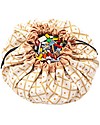 Play&Go Sacco Portagiochi e Tappeto 2 in 1 in cotone - Geometriche senape Tappeti Porta Gioco