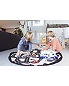 Play&Go Sacco Portagiochi e Tappeto 2 in 1 in cotone - Roadmap Tappeti Porta Gioco