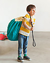 Play&Go Sacco Portagiochi e Tappeto 2 in 1 in cotone - Turchese Contenitori Porta Giochi
