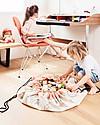 Play&Go Sacco Portagiochi e Tappeto 2 in 1 Original cotone - Arcobaleno Tappeti Porta Gioco