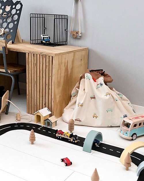 Play&Go Sacco Portagiochi e Tappeto 2 in 1 Original cotone - Macchine Tappeti Porta Gioco