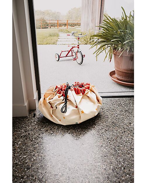 Play&Go Sacco Portagiochi e Tappeto Gioco 2 in 1 - Circo Tappeti Porta Gioco