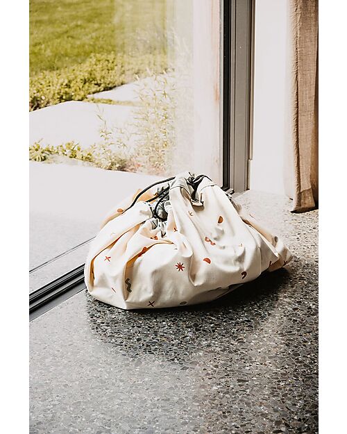 Play&Go Sacco Portagiochi e Tappeto Gioco 2 in 1 - Città Tappeti Porta Gioco