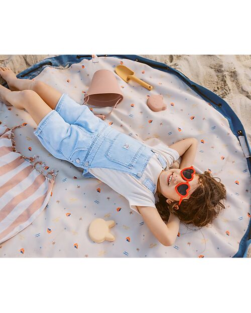 Play&Go Sacco Portagiochi e Tappeto Gioco da Esterno 2 in 1 - Magical Days Tappeti Porta Gioco